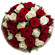 bouquet of red and white roses. Melbourne