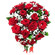 red roses bouquet with babys breath. Melbourne