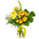 Yellow bouquet of roses and chrysanthemum. Melbourne